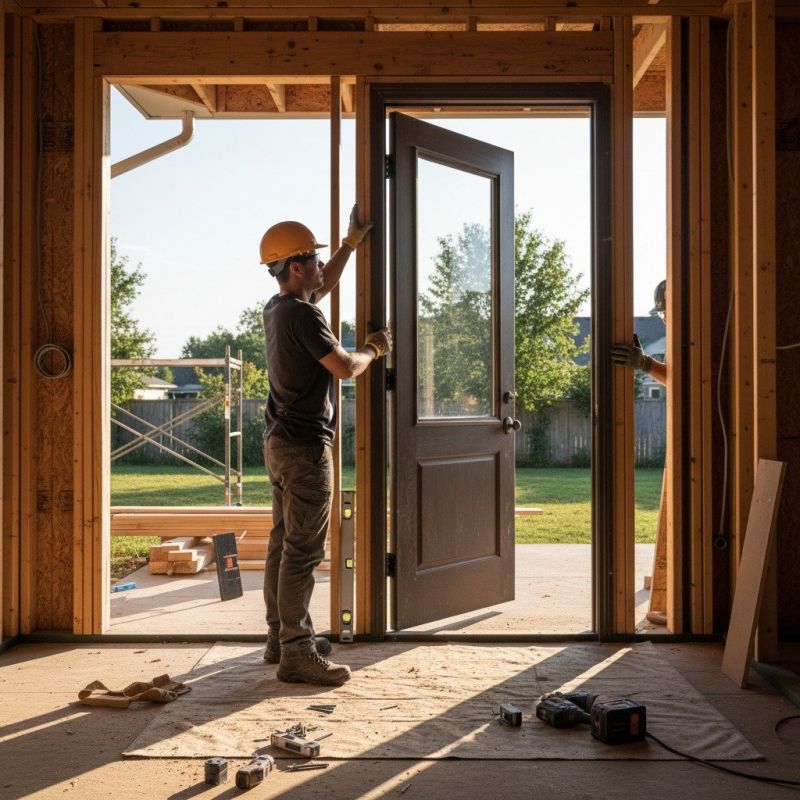 Exterior Door Installation detail